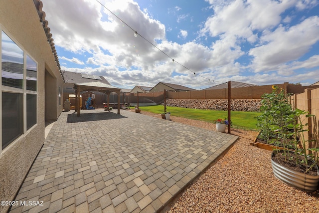 491 W Camino Del Toro, Vail, AZ 85641 - view of patio featuring a gazebo