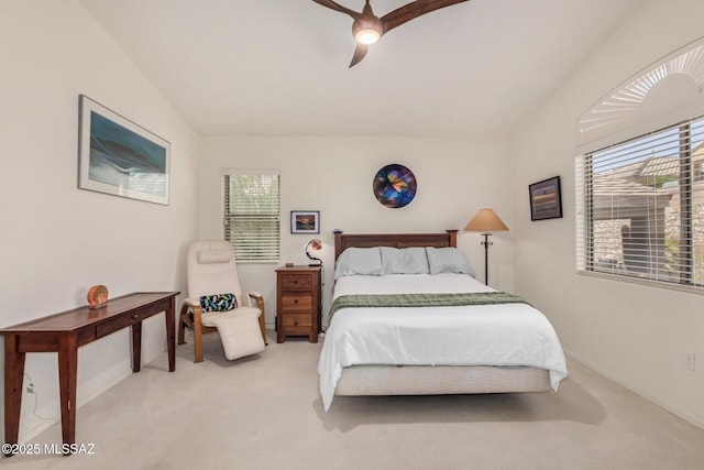 5354 W Eagle Claws Ct, Marana, AZ 85658 - bedroom with baseboards, a ceiling fan, and carpet