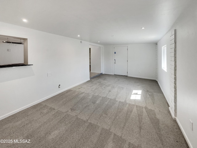 6760 S Calle Gavilan, Tucson, AZ 85746 - spare room featuring recessed lighting, carpet, and baseboards