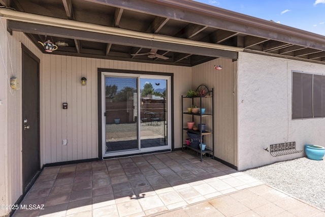 1376 S Desert Meadows Cir, Green Valley, AZ 85614 - property entrance with a patio