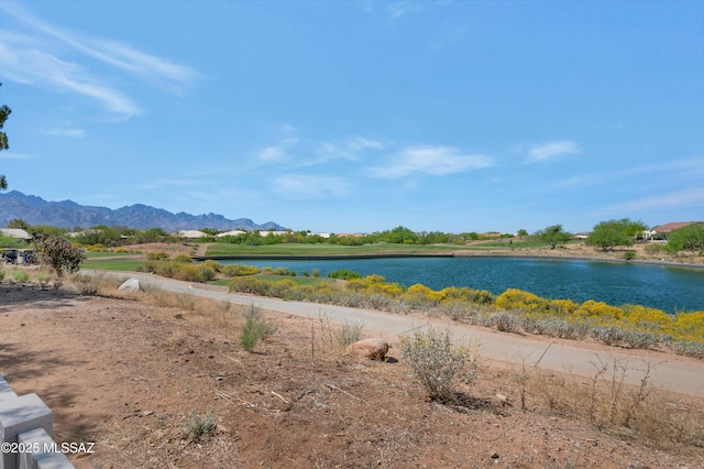 38876 S Serenity Ln, Tucson, AZ 85739 - water view featuring a mountain view
