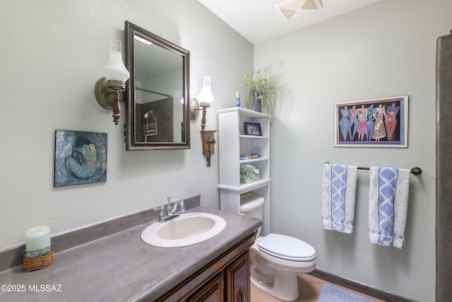280 W Oak Hills Dr, Oracle, AZ 85623 - bathroom featuring toilet and vanity