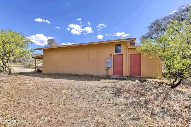 280 W Oak Hills Dr, Oracle, AZ 85623 - view of rear view of property