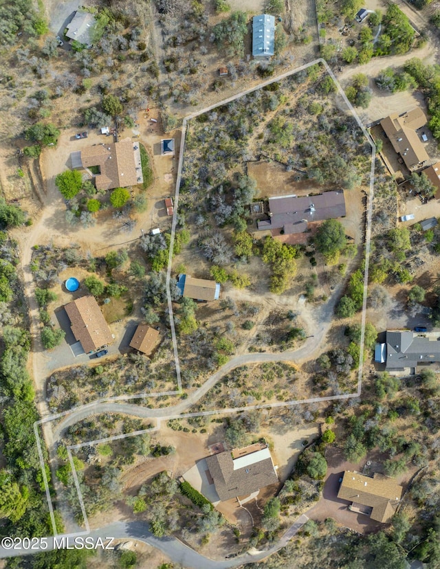 280 W Oak Hills Dr, Oracle, AZ 85623 - aerial view of property's location