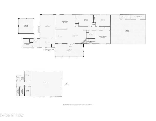 280 W Oak Hills Dr, Oracle, AZ 85623 - home floor plan