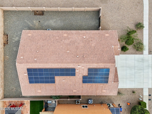 drone / aerial view