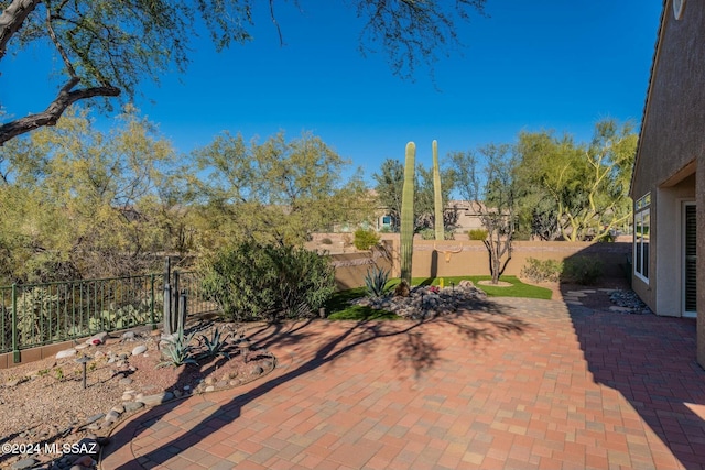 5152 W Heritage Gateway Pl, Marana, AZ 85658 - view of patio / terrace featuring a fenced backyard