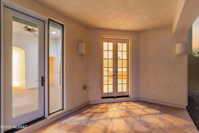 3748 N Sabino Ridge Pl, Tucson, AZ 85750 - view of patio featuring french doors