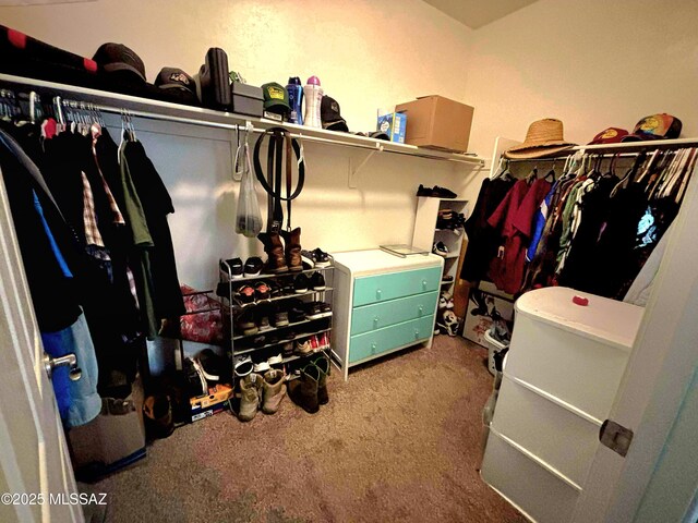 6515 E Vuelta Tierra Blanca, Tucson, AZ 85756 - spacious closet with carpet floors