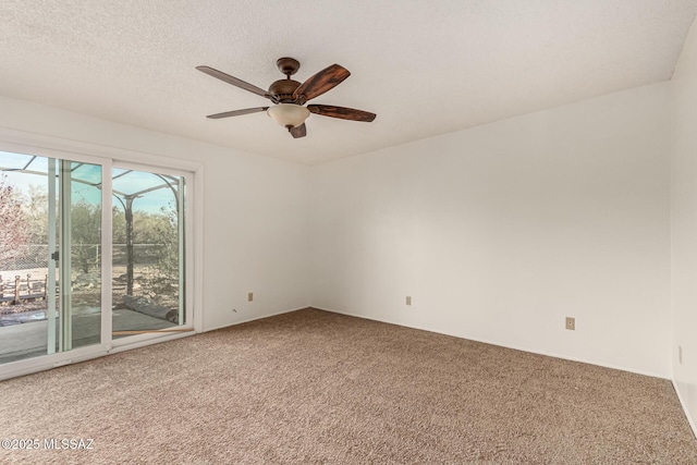 1363 W Dawn Dr, Tucson, AZ 85704 - carpeted empty room with ceiling fan