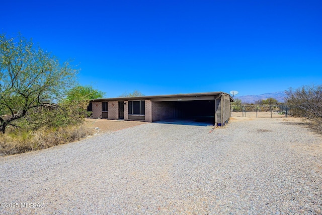 10575 E Placita Diego, Tucson, AZ 85748 - single story home with gravel driveway