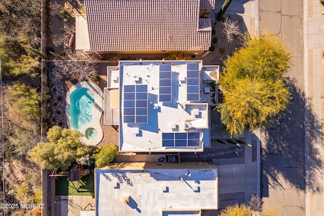 3033 W Desert Glory, Tucson, AZ 85745 - bird's eye view