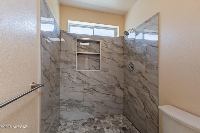 912 S Las Lomas Cir, Green Valley, AZ 85614 - bathroom featuring toilet and a tile shower