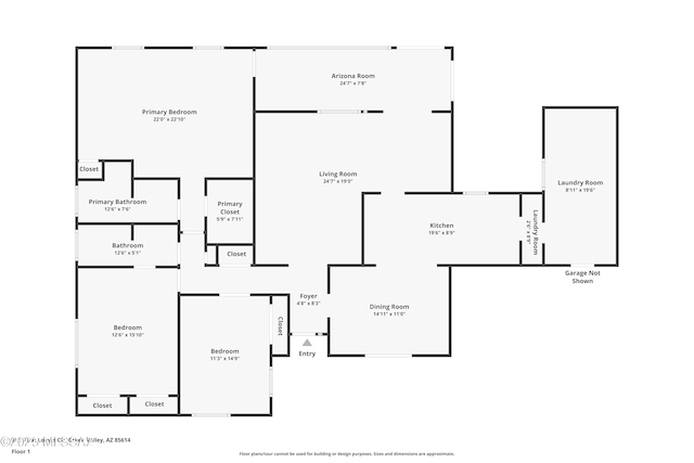 912 S Las Lomas Cir, Green Valley, AZ 85614 - view of layout