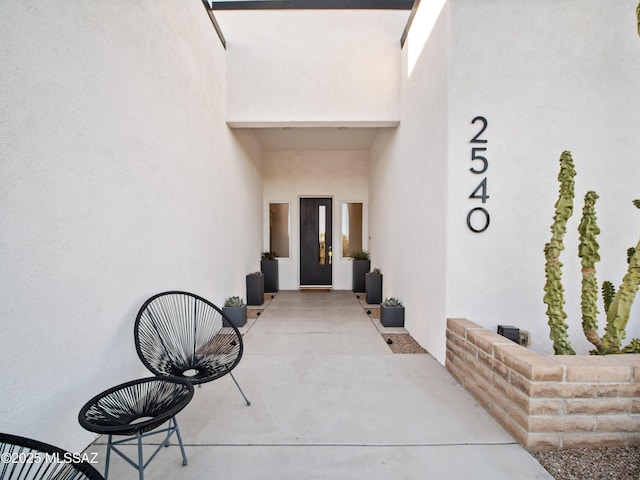 2540 W Oasis Springs Ct, Tucson, AZ 85742 - entrance to property featuring stucco siding