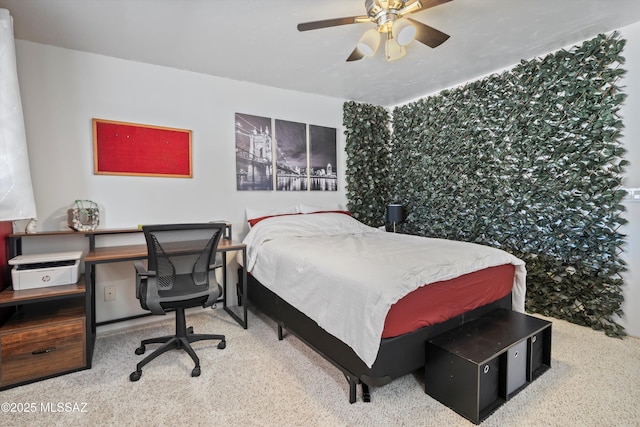 9061 E 39th St, Tucson, AZ 85730 - bedroom featuring a ceiling fan