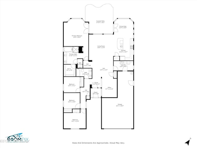 9224 S Big Tree Ln, Tucson, AZ 85756 - view of layout