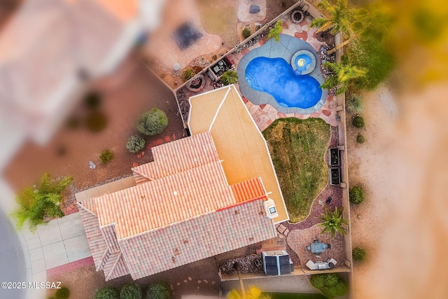 aerial view