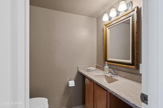 3202 W Calle Cereza, Tucson, AZ 85741 - half bath featuring toilet and vanity