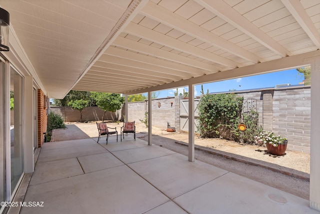 3202 W Calle Cereza, Tucson, AZ 85741 - view of patio featuring a fenced backyard