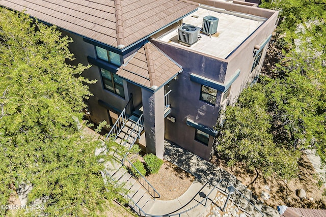 aerial view