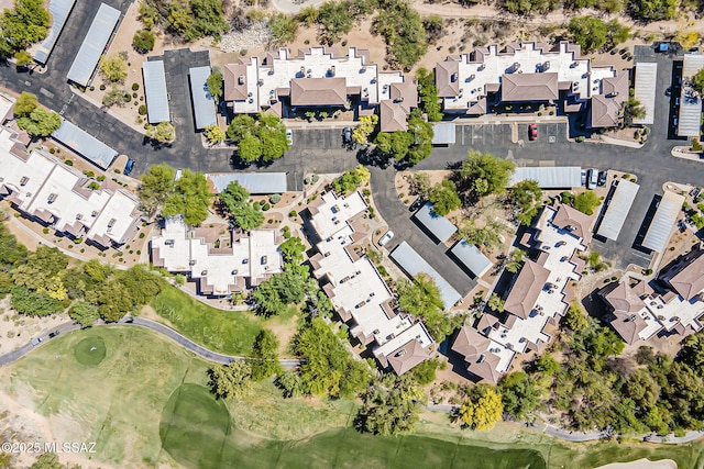 birds eye view of property featuring a residential view