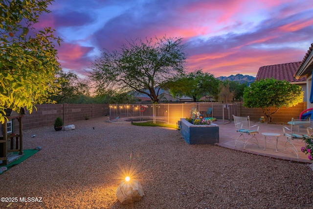 5305 N Via Ln, Doncella, Tucson, AZ 85750 - fenced backyard featuring a patio area
