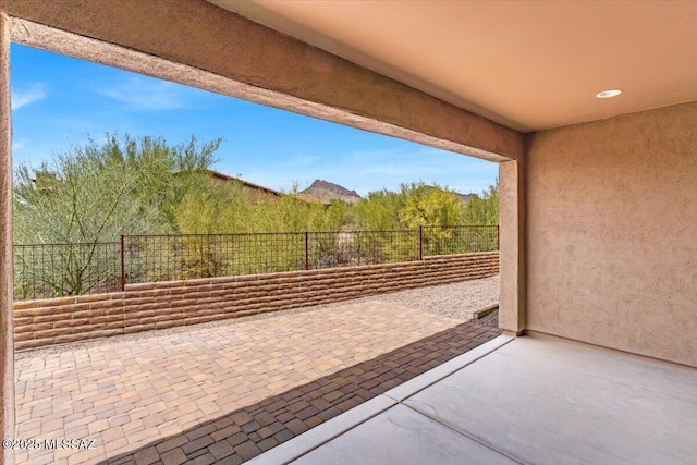 3156 S Three D Ct, Tucson, AZ 85713 - view of patio featuring fence