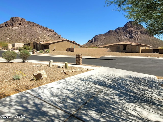 3156 S Three D Ct, Tucson, AZ 85713 - view of concrete driveway featuring a mountain view