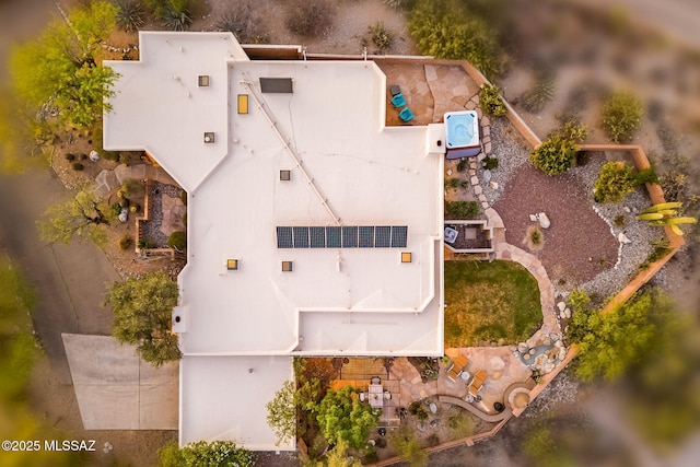 aerial view