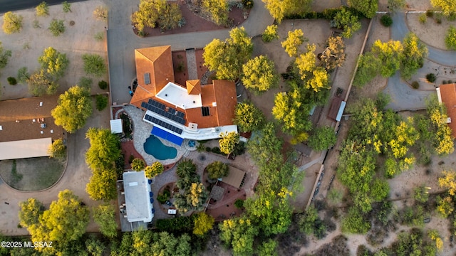 drone / aerial view