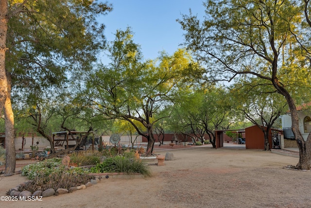 view of property's community