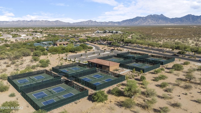 2230 E Thunder Bluff Dr, Green Valley, AZ 85614 - drone / aerial view of mountains and a desert landscape
