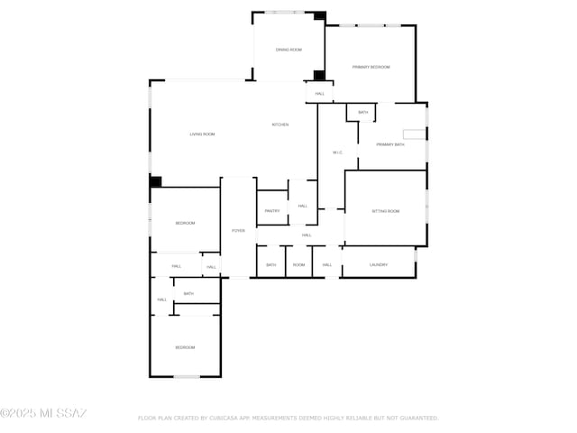 2230 E Thunder Bluff Dr, Green Valley, AZ 85614 - floor plan / room layout
