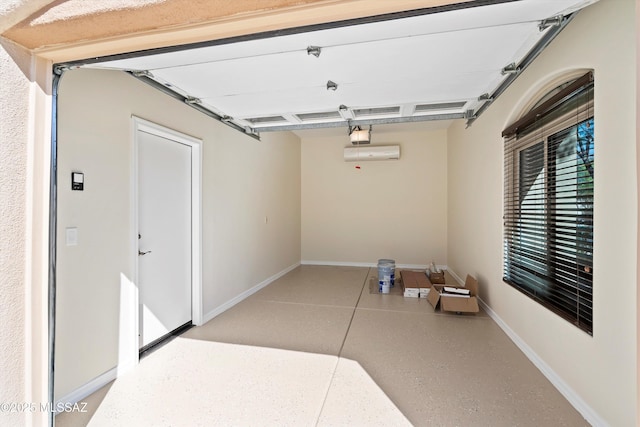 4706 W Cholla Bluff Dr, Marana, AZ 85658 - garage featuring baseboards