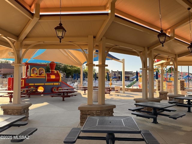 surrounding community featuring playground community
