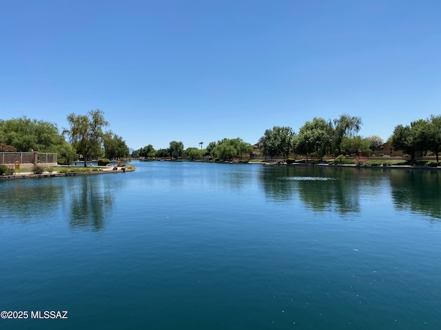 14472 S Camino Tierra Monte, Sahuarita, AZ 85629 - water view featuring fence