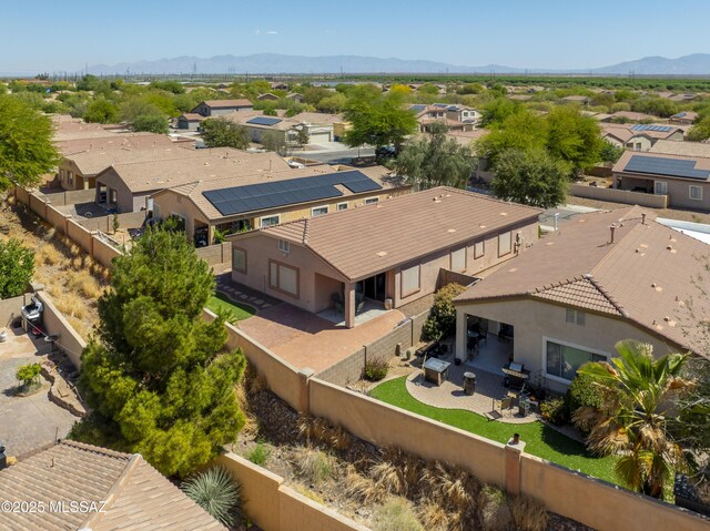 14472 S Camino Tierra Monte, Sahuarita, AZ 85629 - aerial view of residential area with mountains