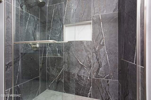 5930 E 32nd St, Tucson, AZ 85711 - full bathroom featuring a shower stall