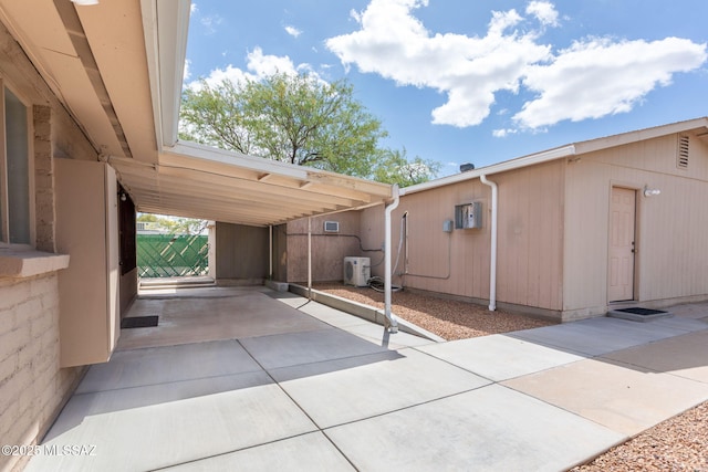 5930 E 32nd St, Tucson, AZ 85711 - view of patio with a carport