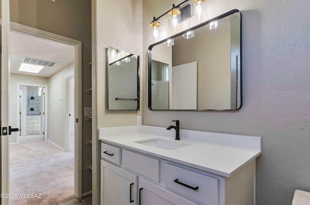 9290 N Jessy Ln, Tucson, AZ 85742 - bathroom with visible vents and vanity