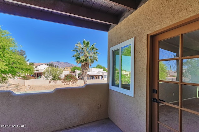 9290 N Jessy Ln, Tucson, AZ 85742 - balcony featuring a residential view