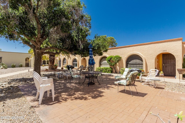 view of patio
