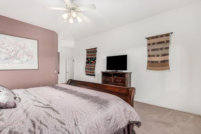 60621 E Eagle Heights Dr, Tucson, AZ 85739 - bedroom featuring carpet flooring and ceiling fan