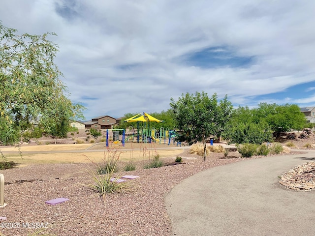 view of community playground