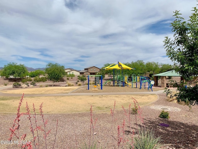 view of community playground