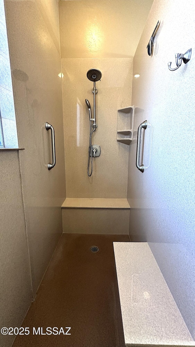 full bath with a stall shower