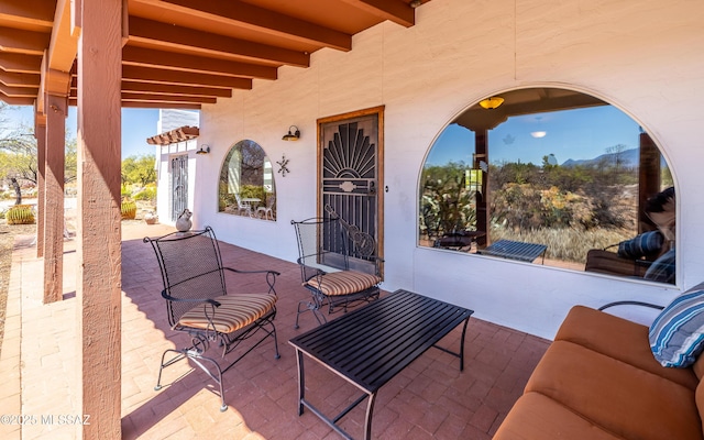 view of patio