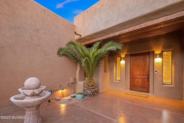 6340 N Placita Alta Reposa, Tucson, AZ 85750 - view of exterior entry featuring stucco siding