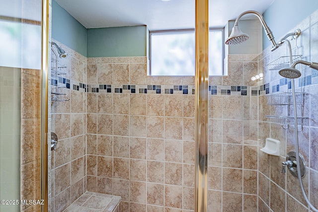 full bath with a stall shower